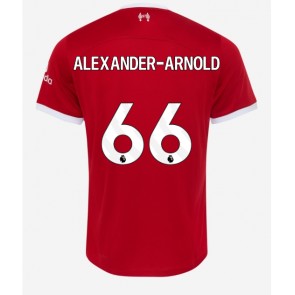 Maillot de foot Liverpool Alexander-Arnold #66 Domicile 2023-24 Manches Courte